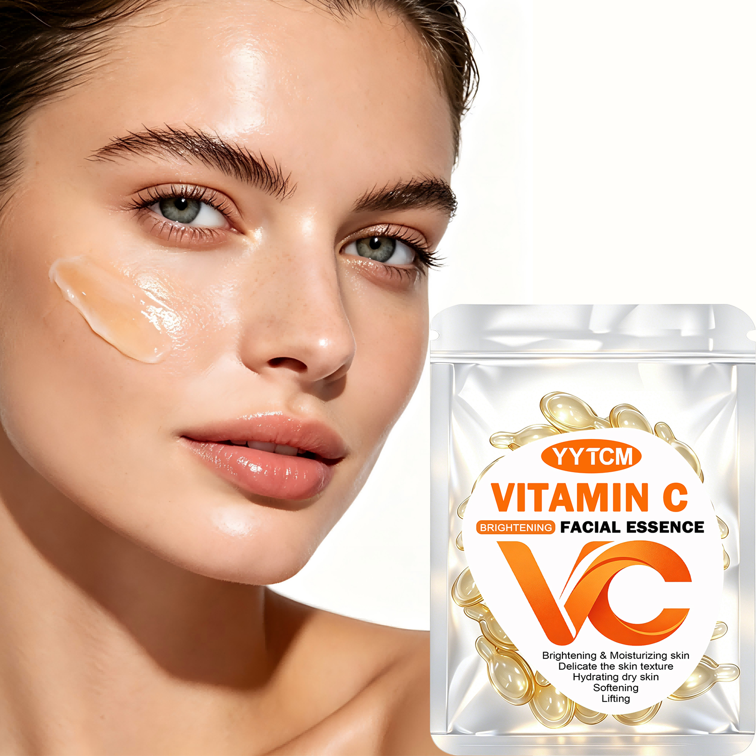 Retinol Vitamin A Cream - Vitamin C Facial Serum, Moisturizing and