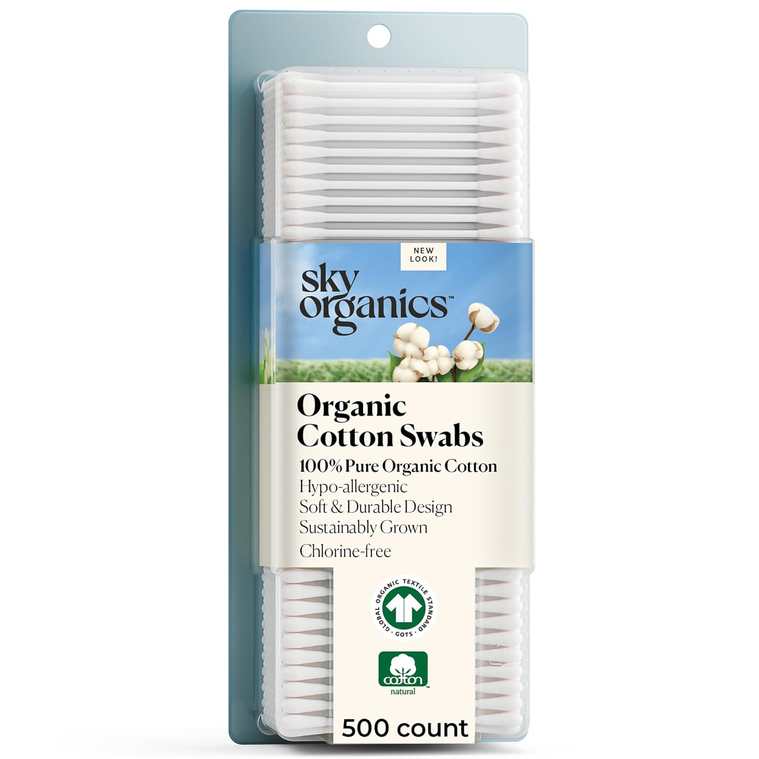 Skincare Xxl - Organic Cotton Swabs 500 ct Ultra