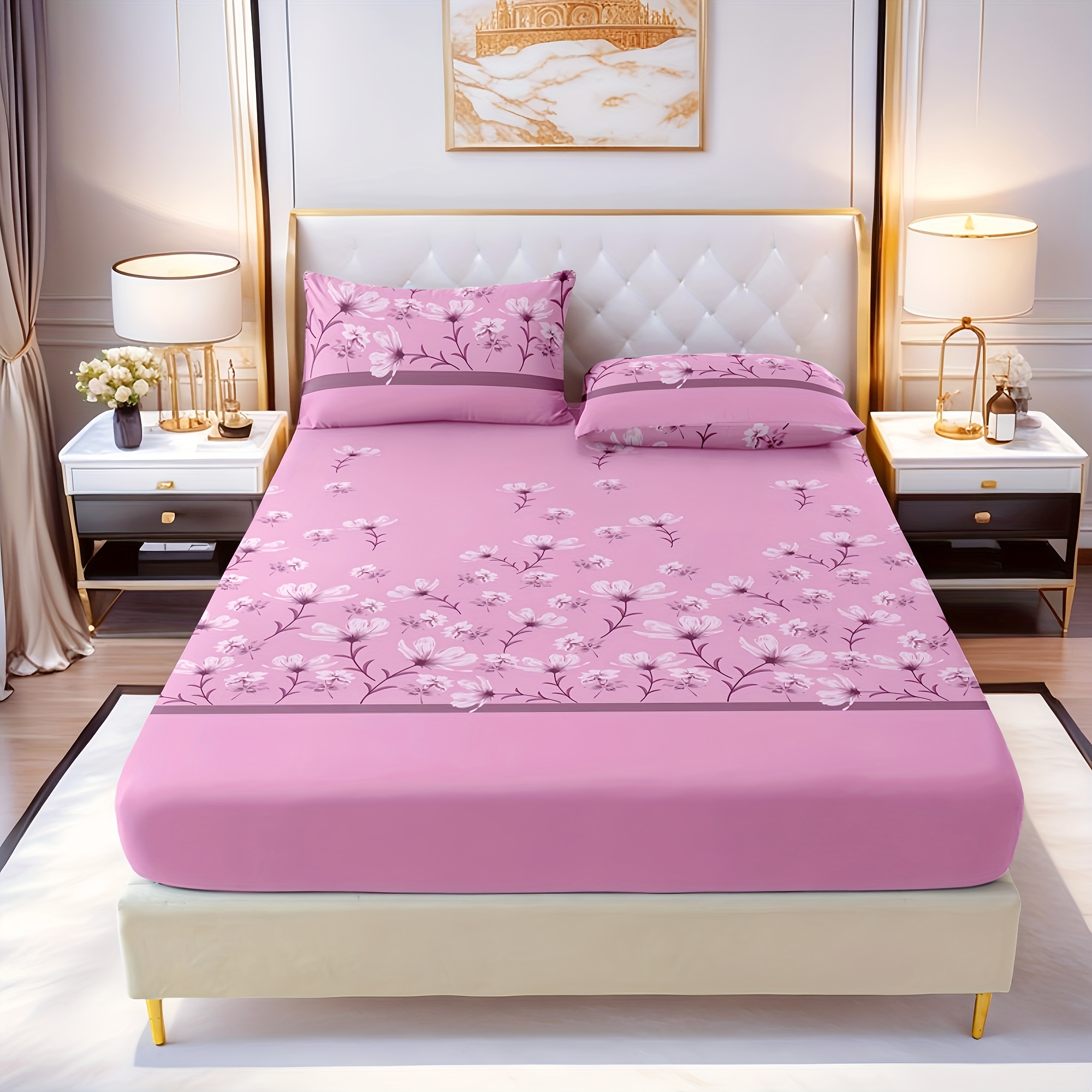 Pink Magnolia Premium Fitted S - Skincare Queen 评论和价格