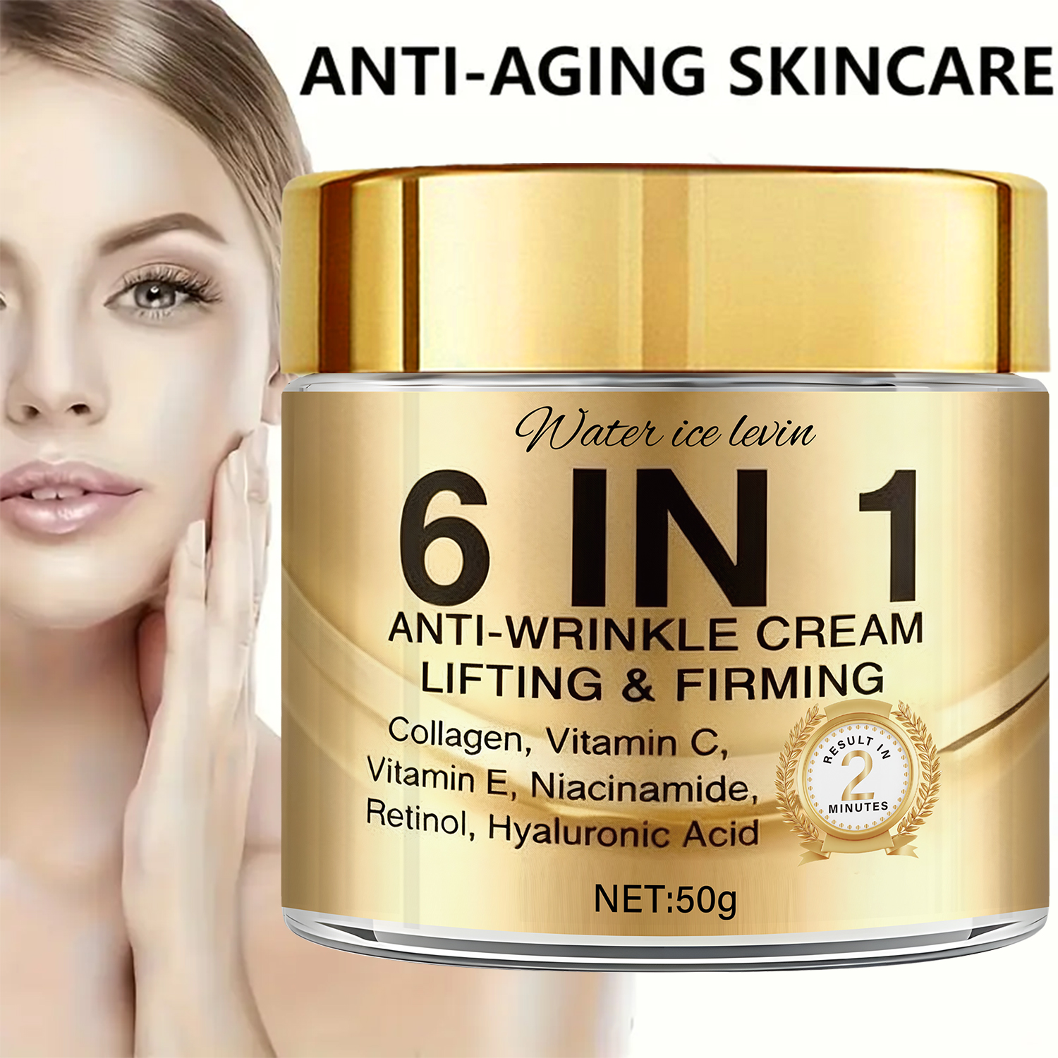 6-In-1 Anti-Wrinkle Cream. Lif - Retinol Vitamin A Cream 评论和价格