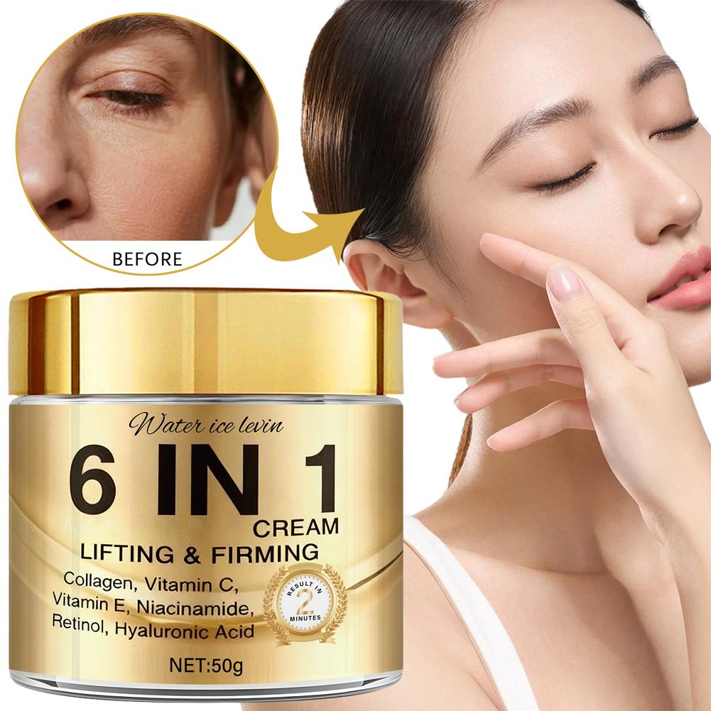 6 IN 1 Collagen Face Cream Lif - Retinol Vitamin A Cream 评论和价格