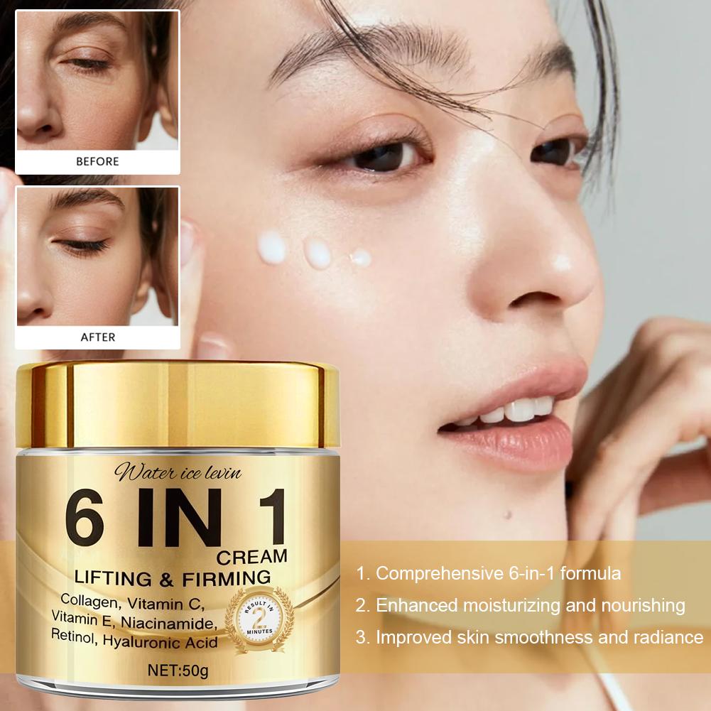 6 IN 1 Collagen Face Cream Lif - Retinol Vitamin A Cream 评论和价格