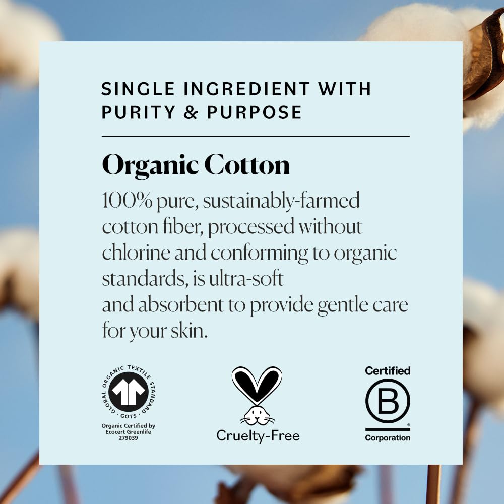 Organic Cotton Swabs 500 ct Ul - Skincare Xxl 评论和价格