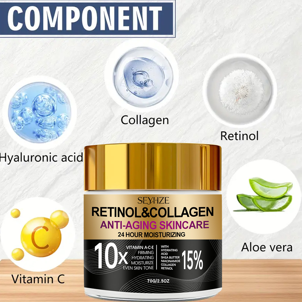 SEYHZE Retinol Collagen Moistu - Retinol Vitamin A Cream 评论和价格