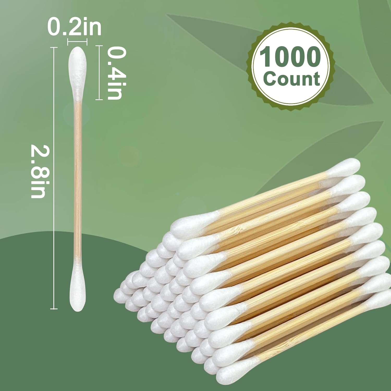 Bamboo Cotton Swabs with Sturd - Skincare Xxl 评论和价格